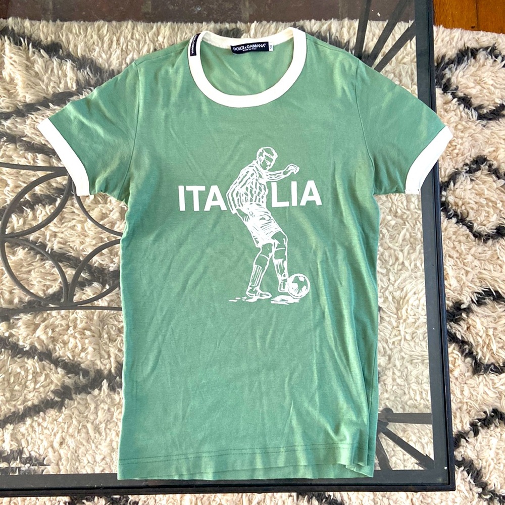 Dolce&Gabbana Italia 🇮🇹 T shirt in green
